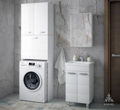 Комплект мебели для ванной Corozo Koral Денвер 50 Белый