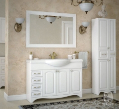 Комплект мебели для ванной Corozo Corozo Класика 120 Белый