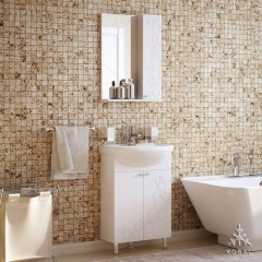 Комплект мебели для ванной Corozo Koral Орфей 55 Белый