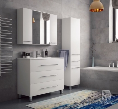 Комплект мебели для ванной Corozo Corozo Гармония 100 Белый