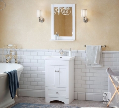 Комплект мебели для ванной Corozo Corozo Техас 50 Белый